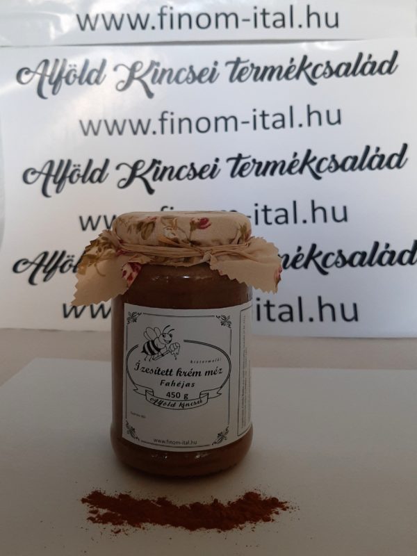Alföld kincsei vegyes krém méz fahéjjal 450 gramm